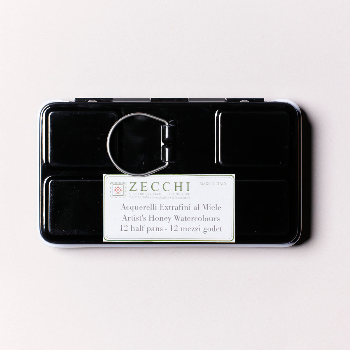 Watercolor Metal Box Pocket 12