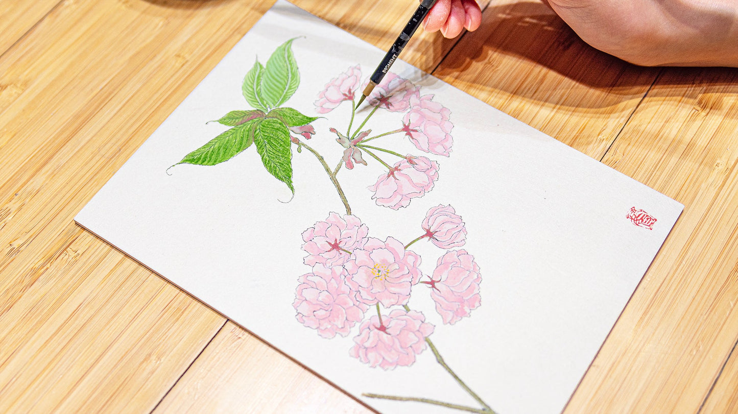 【Introduction to Mineral Pigments (Cherry Blossoms)】 Seat for a parent/guardian March 8.2026