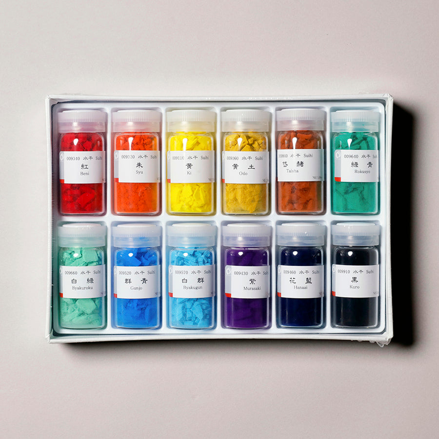 水干絵具 12色セット - pigiment.live