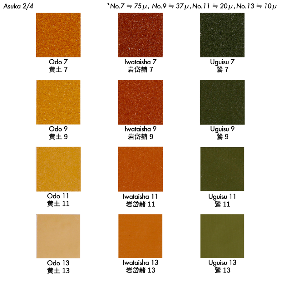 岩絵具48色セット 飛鳥 - pigiment.live
