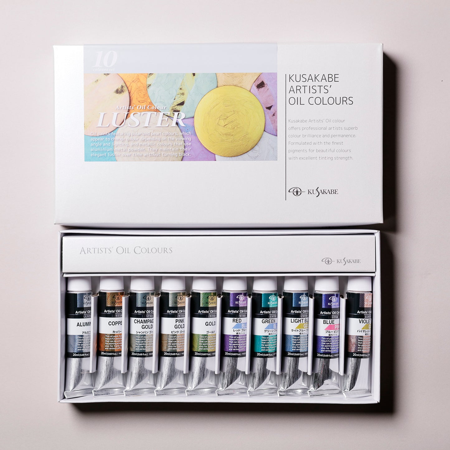 Artists' Oil Colors LUSTER 10 colors set
