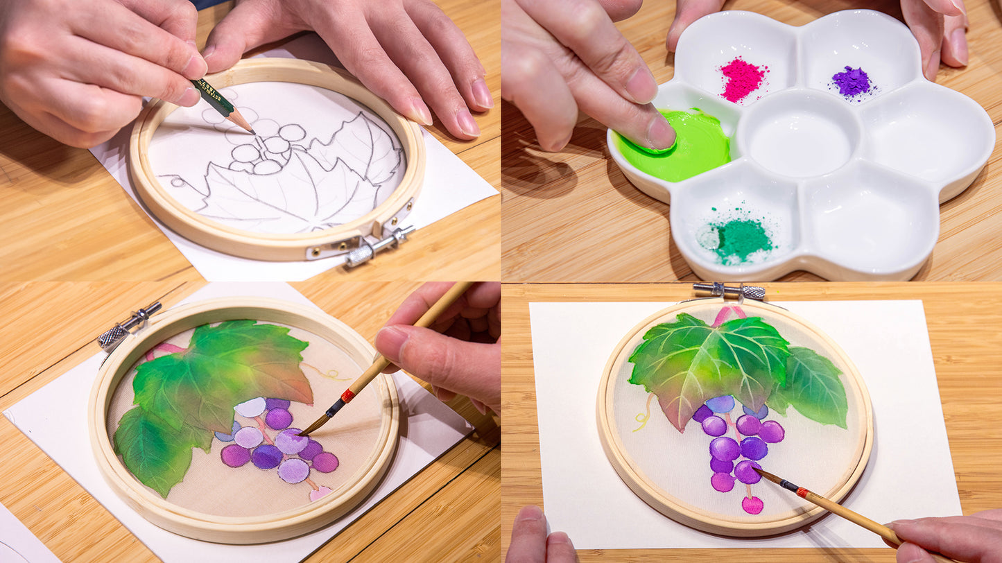 Introduction to Eginu Silk Canvas (Porcelain berry) August 23.2026