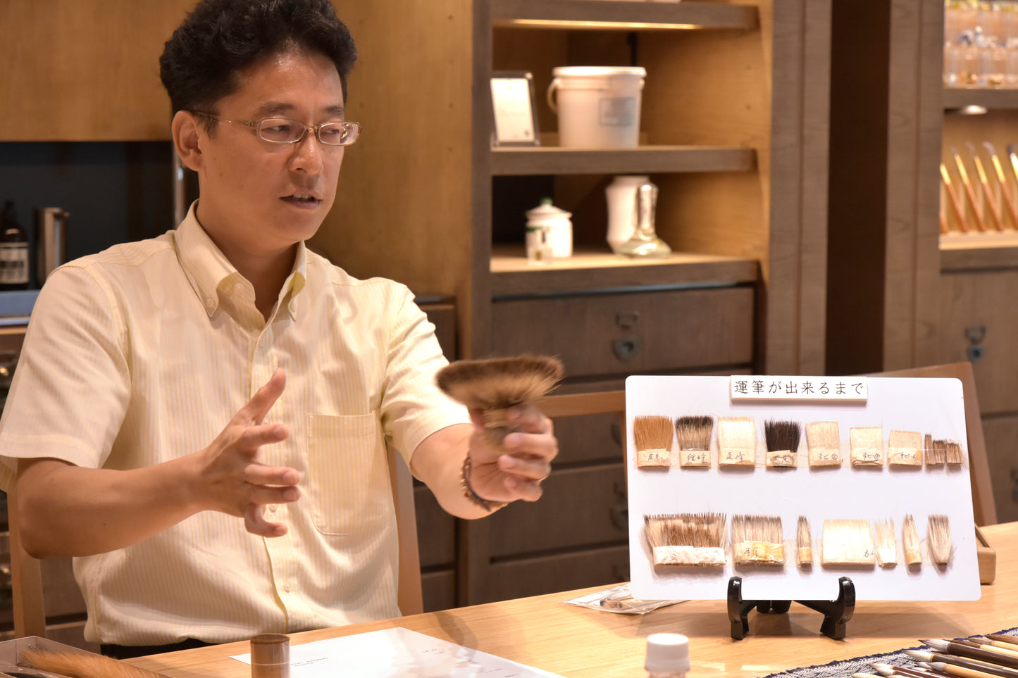 Special Course by Kyoto-Nakasato
– Understanding and Making Brushes – July 25.2026