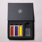 LIMITED  Saiboku Shimbi 3 Colors & Glass Inkstone Set