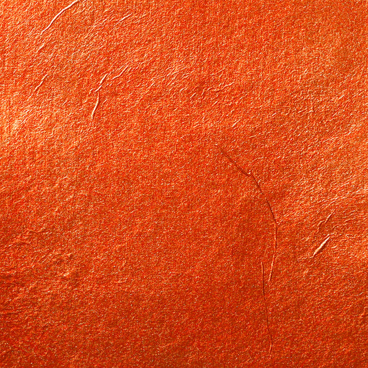 No.6 Capucine Colored Silver Leaf