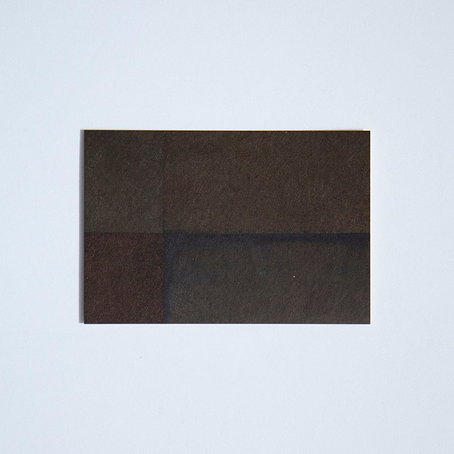 Metal Leaf Postcard（Black Pearl)