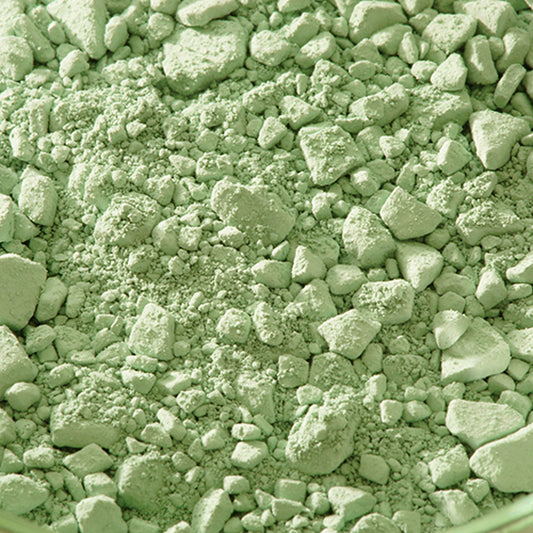 天然 淡口焼白緑