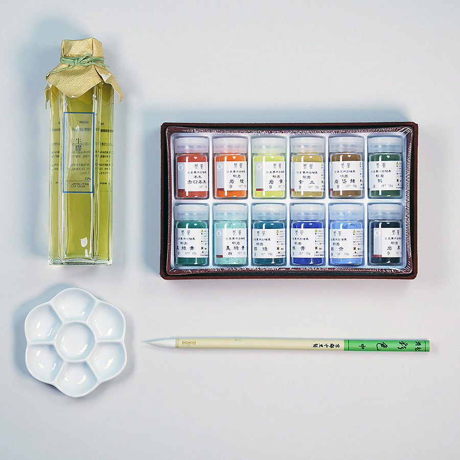 PIGMENT SELECT 日本画セット/新岩絵具12 - pigiment.live