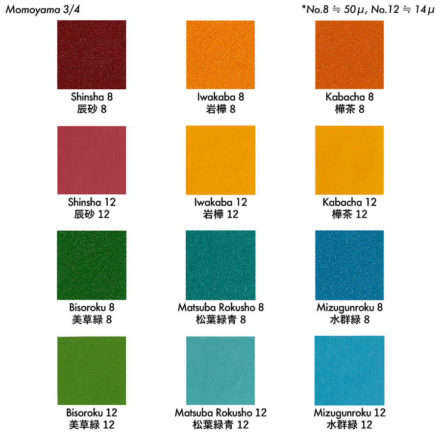 岩絵具48色セット 桃山 - pigiment.live